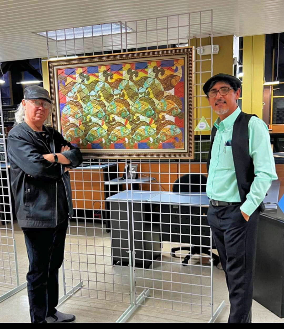 Artistas Gutí y Mariano Prado