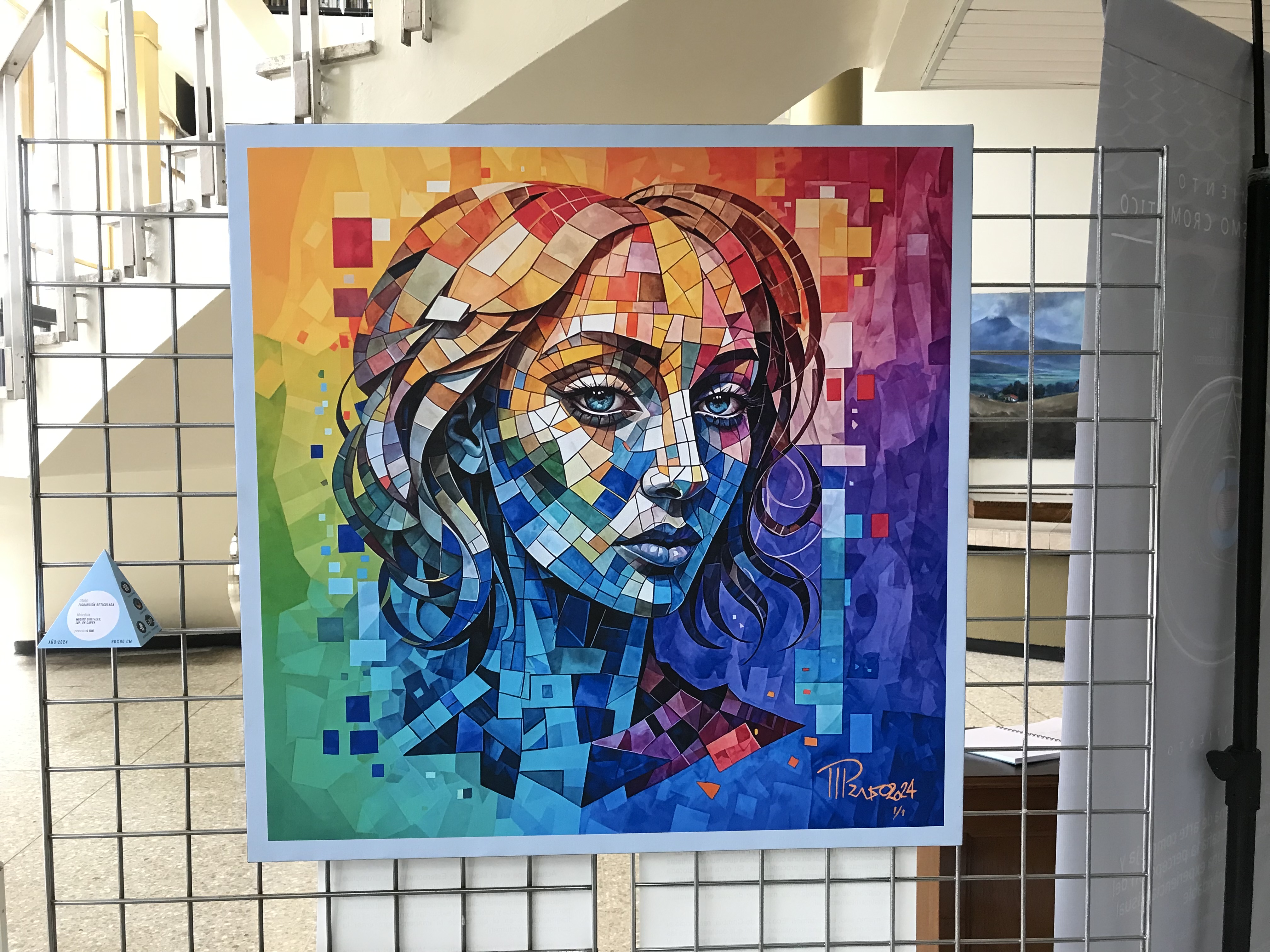 Obra Figuración Reticulada